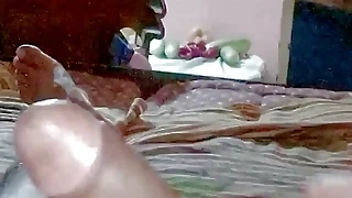 celebrity Please use earphone..horny Desi wife riding hard on bf cock with horny hindi voice cumshot