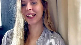 amateur Truth or Dare With Grown Stepsister blonde