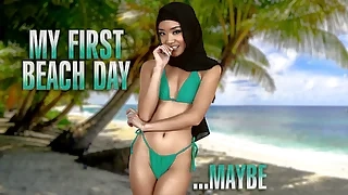 asian Shy Muslim Babe Jade Kimiko Takes Her Roommate's Massive White Dick From Behind - Hijab Hookup blowjob